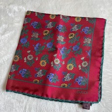 Sciarpa bandana Gucci floreale