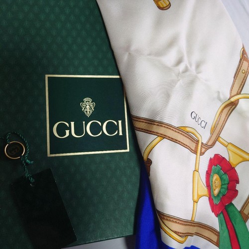 Gucci sciarpa seta - gucci,