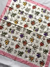 Sciarpa Gucci seta motivo