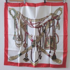 Sciarpa di seta Gucci rosso